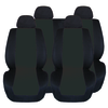 CAR LINE Univerzalne auto presvlake CLASSIC crno-crvene