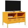 TV ormarić boja senfa 68x39x43,5 cm čelični