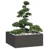 Sadilica crna 100x100x40 cm od čelika