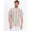 INDICODE Srajca Mulle 20-350 Écru Regular Fit