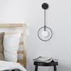 Opviq Zidna lampa, Crno-Bela
