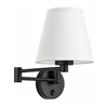 BRILAGI - Zidna lampa NUBILA 1xE27/15W/230V bela/crna