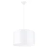 Sollux SL.1404 - Luster na sajli NOVA 1xE27/15W/230V prečnik 40 cm, bela boja