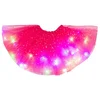 Magična suknjica sa LED svetlima, Roze