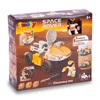 Gradnja vesoljskega avta 3v1 Space Rover Discovery Set Smoby 50 delov s izvijačem in figurica astronavta z gibljivimi okončinami