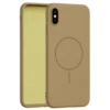 Velvet Touch MagSafe maska za iPhone Xs Max - Zlatna