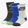 Nike Čarape NHB 3PK VICTORY LAP CREW SOCK