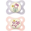 MAM Original Night 0m+ duda Purple/ Pink 2 kos