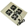 XtendLan Prezračevanje za razdelilnike ECO, vgrajene v omaro, globoki 800 mm, 4x ventilator, siva