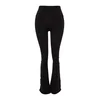 Trendyol Black Recovery Leg Stud Detailed Spanish Leg Yoga Knitted Sports Leggings