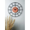 Wallity Zidni sat Myk9911, 50x50 cm, Crni