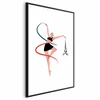 shumee Plakat - Ilustracija ženske s trakom - ritmična gimnastika