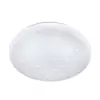 Eglo Frania-s plafonjera/1, led, 11,5w, prečnik 280, bela/kristal ekt