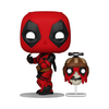 Bobble Figure Marvel - Deadpool & Wolverine POP! - Deadpool With Headpool