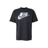 Nike Sportswear Majica AIR srebrno-siva/svetlo zelena/črna