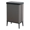 CURVER Kanta za otpatke sa nogicama 54L Verto/ pearl grey