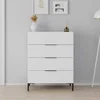 Hanah Home Komoda Sfn-1740-Dd-1, 80x104x44 cm, Bela