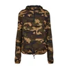 Urban Classics Prehodna jakna Ladies Camo, zelena