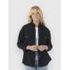 Rip Curl Oceanic Textured Shacket Shirt washed black