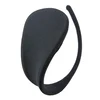 SuperLove Invisible Strapless C String Black