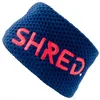 Pleteni smučarski trak Shred navy/rust