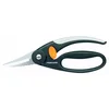 FISKARS škarje za ribe Functional Form ReNew 22 cm, črne