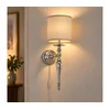 BRILAGI - Zidna lampa NUBILA 1xE27/60W/230V sjajni hrom/svetlo braon
