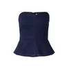 LEVIS ® Top Sweetheart Bustier temno modra