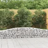 Lučne gabionske košare 5 kom 400x30x40/60 cm pocinčano željezo