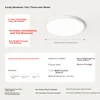 Jiandun Plafonska lampa LED, 60 W, Bela