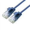 Secomp Roline UTP Data Center PatchCord Slim Cat6a LSOH blue 0.5m ( 4990 )