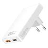 Logilink punjač USB AF, USB CF type C, PD 65W, slim, bela ( 6370 )