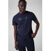 Guess Majica 183446 Modra Classic Fit