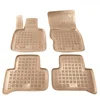 Rubber car mats Alfa Romeo Stelvio 2017- (beige)