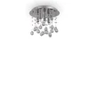 Ideal Lux-LED kristalno plafonsko svetlo MOONLIGHT 5xG9/3W/230V prečnik 26 cm sjajni hrom