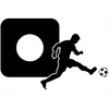Zaščitna nalepka za Switch - Football Player Single