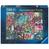 Ravensburger - Puzzle Božič št. 1 - Tovarna škratov - 1 500 kosov
