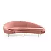 ATELIER DEL SOFA Sofa trosed Eses Left Pink OUTLET