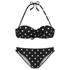 LASCANA Bikini, črna