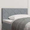 Uzglavlje Svijetlo siva 90 cm tkanina