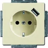 Busch-Jaeger Busch-Jaeger Schuko/USB vtičnica 20 EUCBUSB-82, (20888337)