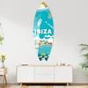 WallXpert dekorativna daska za surf od pleksiglasa Mvsf30L, ilustracija Ibice sa jahtama i obalom, 50 x 100 cm