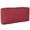 Jastuk Vinska crvena 80 x 40 x 12 cm Oxford tkanina