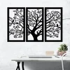 Wallity Zidna dekoracija Arbol-M124, 103x65 cm, 1.2 mm, Crna