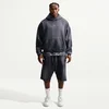 Mikina Nike Ja Standard Issue Therma-FIT Fleece Basketball Pullover Hoodie Black/ Ice Silver XS