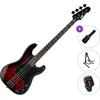 ESP LTD SURVEYOR-204DX Standard SET Red Burst Električna bas kitara
