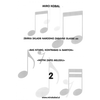 KOBAL: NOTNI ZAPIS MELODIJ ZA BAS KIT. 2 NOTE
