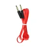 OEM AUX kabel z 3,5-mm vtičem (moški) na 3,5-mm vtič (moški), ploščat, 1 m, rdeč