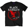 Black Sabbath Majica Archangel Never Say Die Unisex Black 2XL
