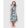 After Sketchbook Surf Poncho blue